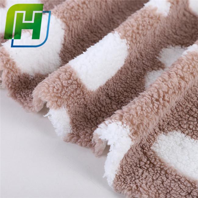 Super soft print flannel fleece