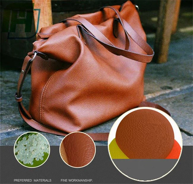 Litchi design pu fabric (4)